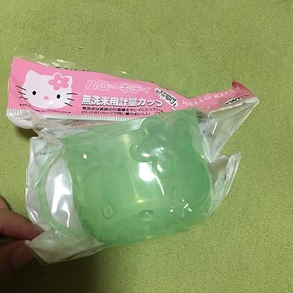 Amazon キティちゃん サンリオ ハローキティ 無洗米用 計量カップ カップ キティー お米 コップ ノーブランド品 計量カップ