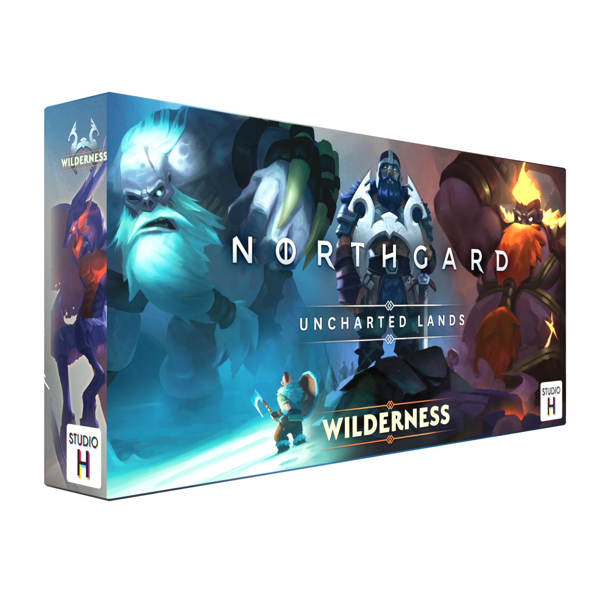 STUDIO H Northgard: Wilderness Expansion | Strategy Game for Teens and Adults | Ages 14+ | 2 to 5 Players | 60 Minutes