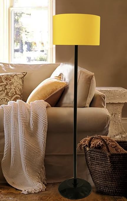 BEVERLY STUDIO Iron Floor Lamp (Yellow)