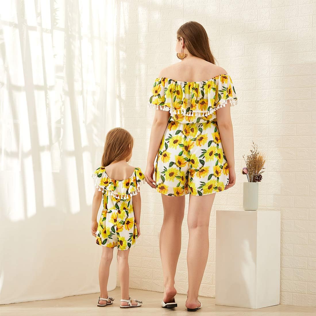 mommy and me matching rompers