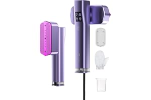 Steamer for Clothes,Sundu Portable 2-in-1 Steamer & Iron,15s Heat-up,100ml Tank,Ironing Gloves,20 Min Steam,Wrinkle Remover,Garment Steamer for Travel & Home(Dreamy Purple)