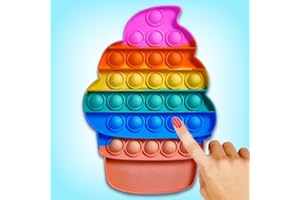 Pop It Fidget Toys Bubble Push: Fidgets Toy Antistress ASMR Relax Game