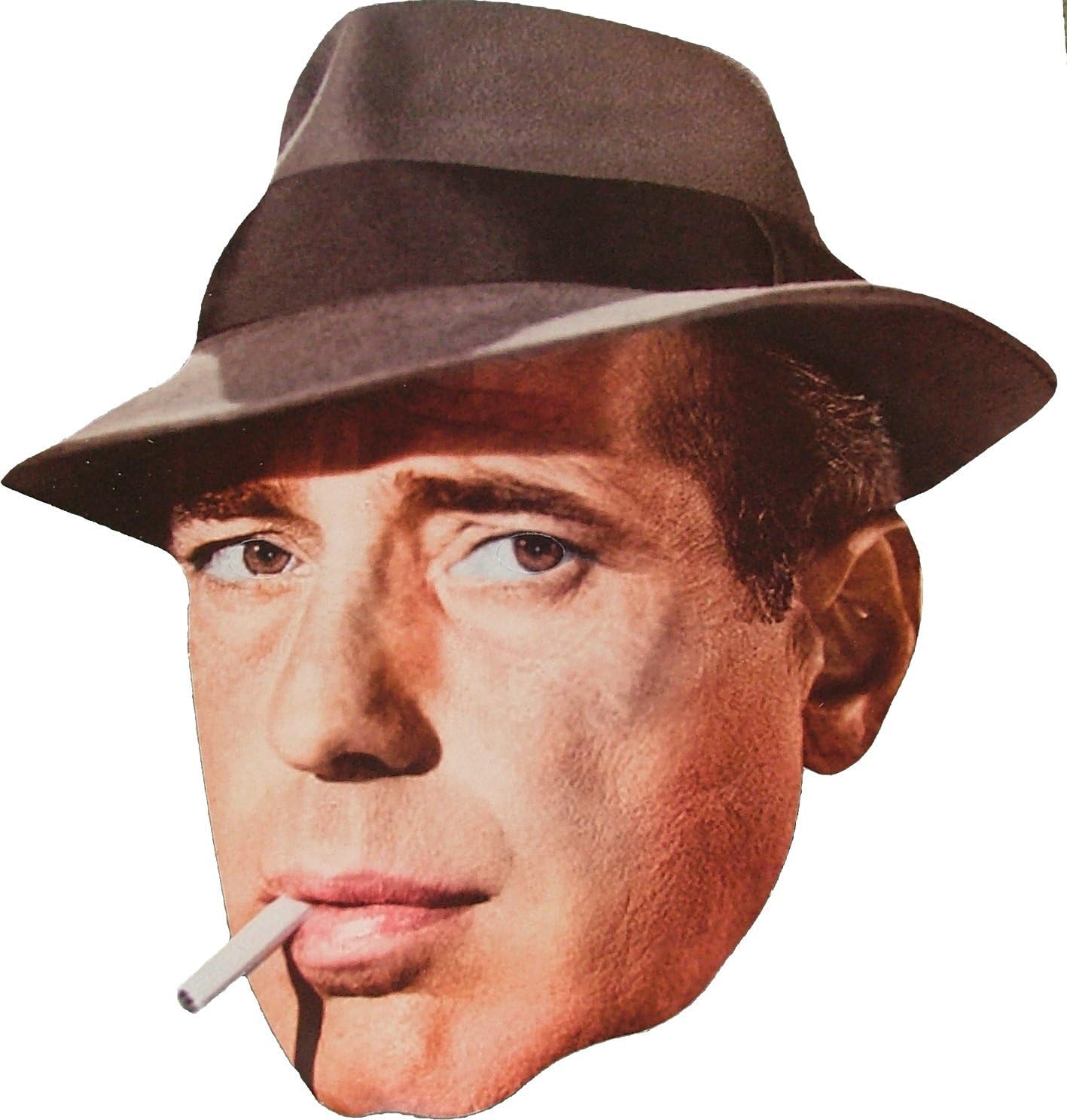 Hollywood Star - Humphrey Bogart - Card Face Mask