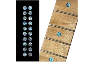 Inlaystickers 1/4"(6.35mm) Dot Fret Markers - Abalone Blue