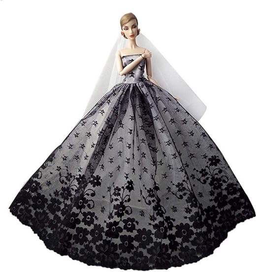 Amazon.com: HOMES1-Barbie Clothes - Muñecas de niña juguetes de boda vestidos vestidos vestidos vestidos vestidos muñeca accesorios para Barbie juguetes niños niñas regalo de cumpleaños: Home \u0026 Kitchen