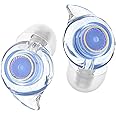 Concert Ear Plugs, 2 Pairs High Fidelity Ear Plugs for Noise Reduction with Acoustic Filter, 24dB Silicone Ear Plugs for Concerts, Festival, Nightclub, DJs, Musicians, Noisy Workplace(Blue)