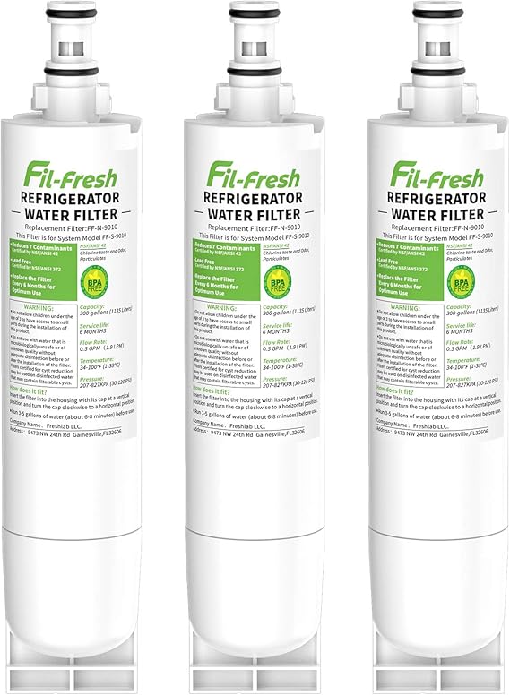 Filfresh Refrigerator Water Filter 5 Replacement for