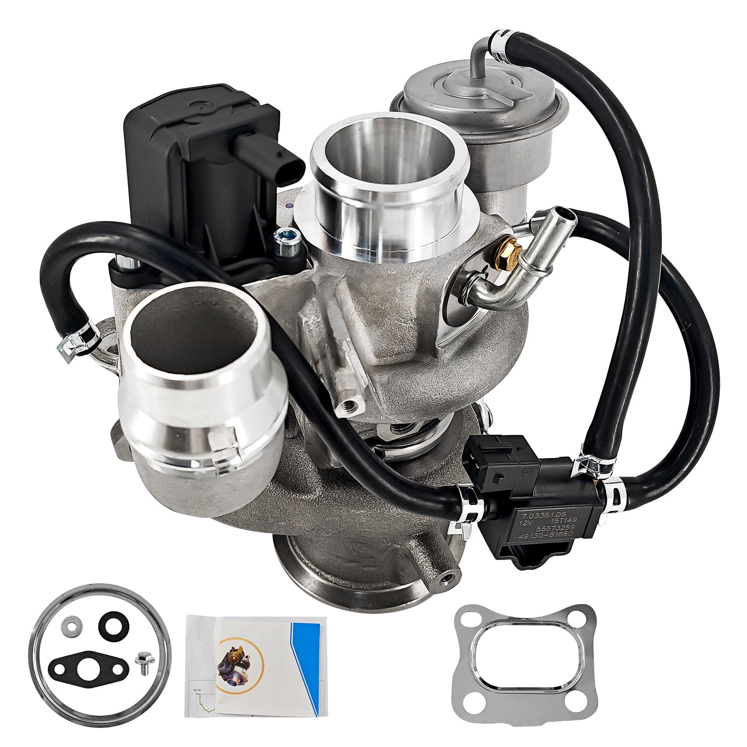 Photo 1 of *** MISSING PIECES***     ArbDicco 667-206 Turbocharger Turbo Kit TD025 Compatible with Chevy Cruze Trax 1.4L 2016-2019, Fit for Buick Encore 1.4L 2016-2019, 12685682 12668293 12668297 12679375 12639941