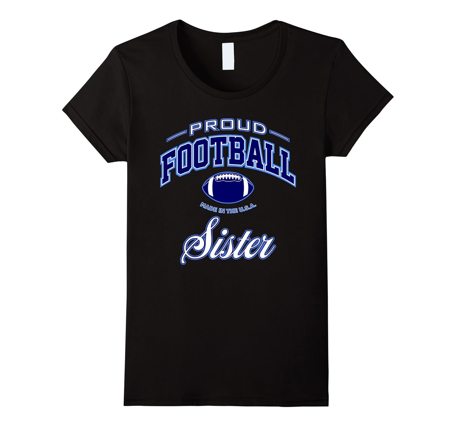 Proud Football Sister TShirt (USA)4LVS 4loveshirt