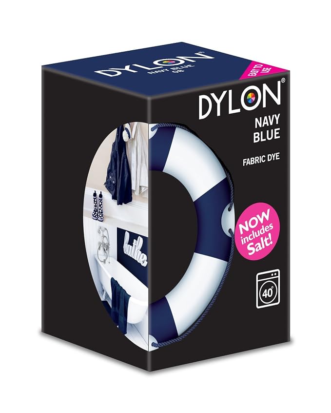 Capsule Tintura Dylon Navy Blue - Per Lavatrice X3 Confezione