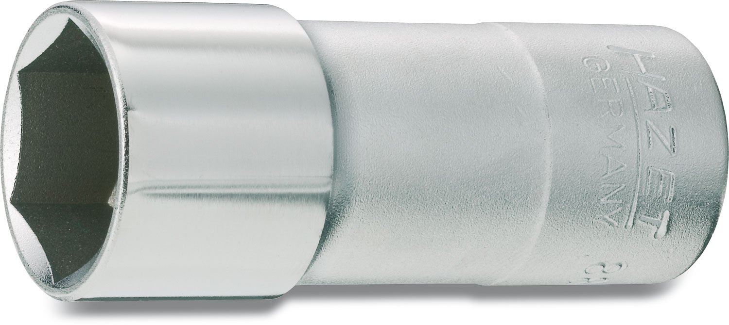 HAZET 880AKF 64 mm Spark Plug Socket - Chrome-Plated/Polished