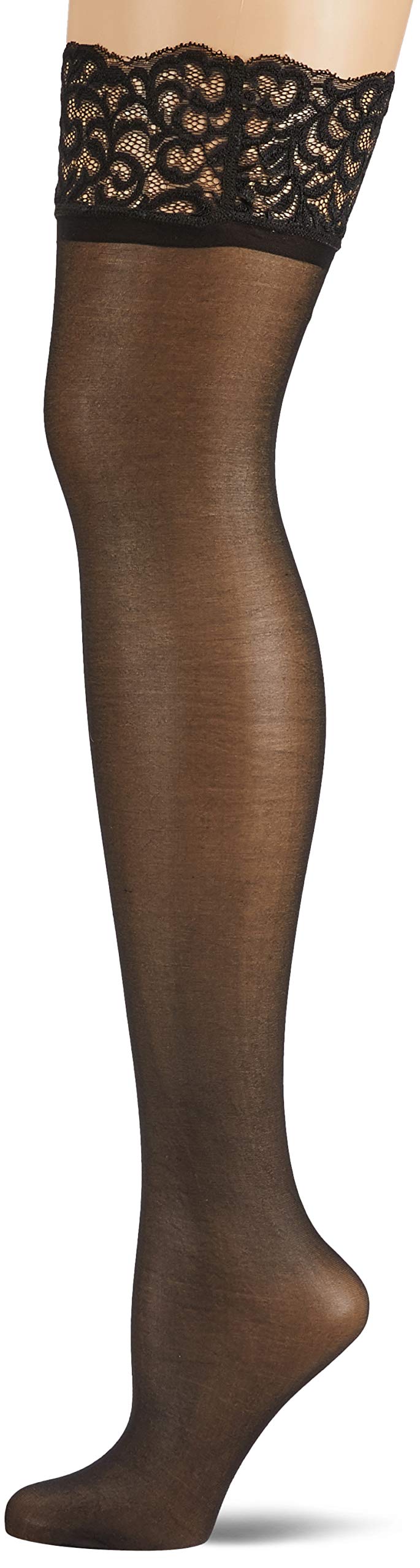 Obsessive Women's Laluna Medias S/M Garters and Garters for Women, Negro (Negro), S/M