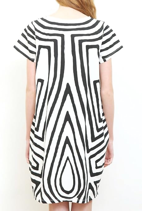 Amazon グラニフ Graniph コラボレーションコクーン半袖ワンピース ダダコスチューム ウルトラマンシリーズ ホワイト Lady F ワンピース チュニック 通販