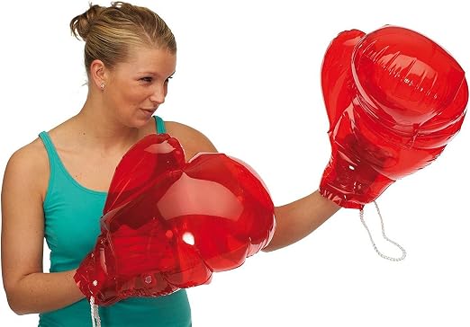 Gants De Boxe Gonflables Amazon Fr Jeux Et Jouets
