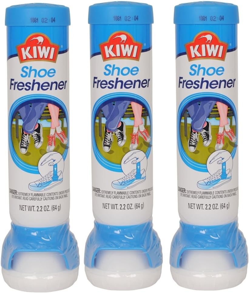 Kiwi Shoe Freshener Aerosol, 3 Pack: Health & Personal Care