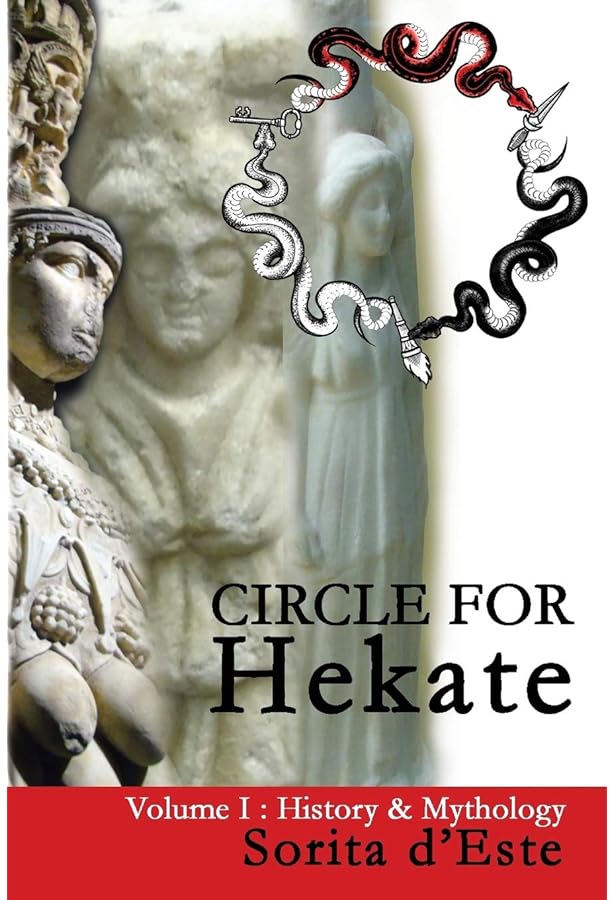 Hekate statue, torches, magick, paganism, hellenism, greek mythology