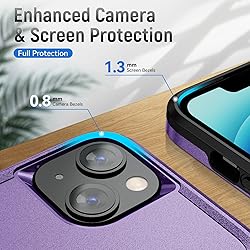 Warsia for iPhone 14 Case,iPhone 13 Case, with