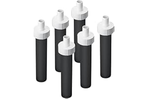 DESENRUIS Water Bottle Filter Compatible with Brita BB06,Brita Hard Sided and Stainless Steel Bottle Filter, Reduce Lead and Chlorine,Remove Taste,Odor,Pack of 6，By DESENRUIS
