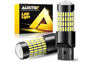 AUXITO 7440 7443 LED Bulb for Reverse Lights, 102-SMD Chipsets 500% Super Bright White 7441 7444 992 W21W LED Bulbs with Proj