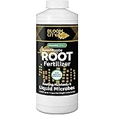 Organic Root Stimulant, Salmon and Kelp Formula, Rich with Microbes and Mycorrhizae by Bloom City, Quart (32 oz)