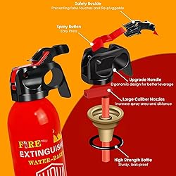 WPW Upgraded 8-in-1 Fire Extinguisher for Home with