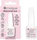 Invogue Brush On Nail Glue 10ml - Fast Application False Nail Adhesive view 1
