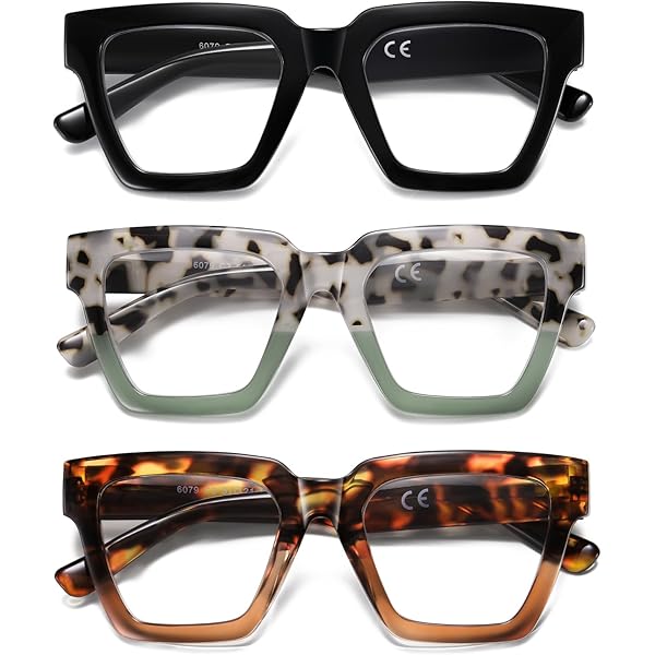 ラプーページ Amazon.com: ZXYOO 4 Pack Oprah Style Reading Glasses for