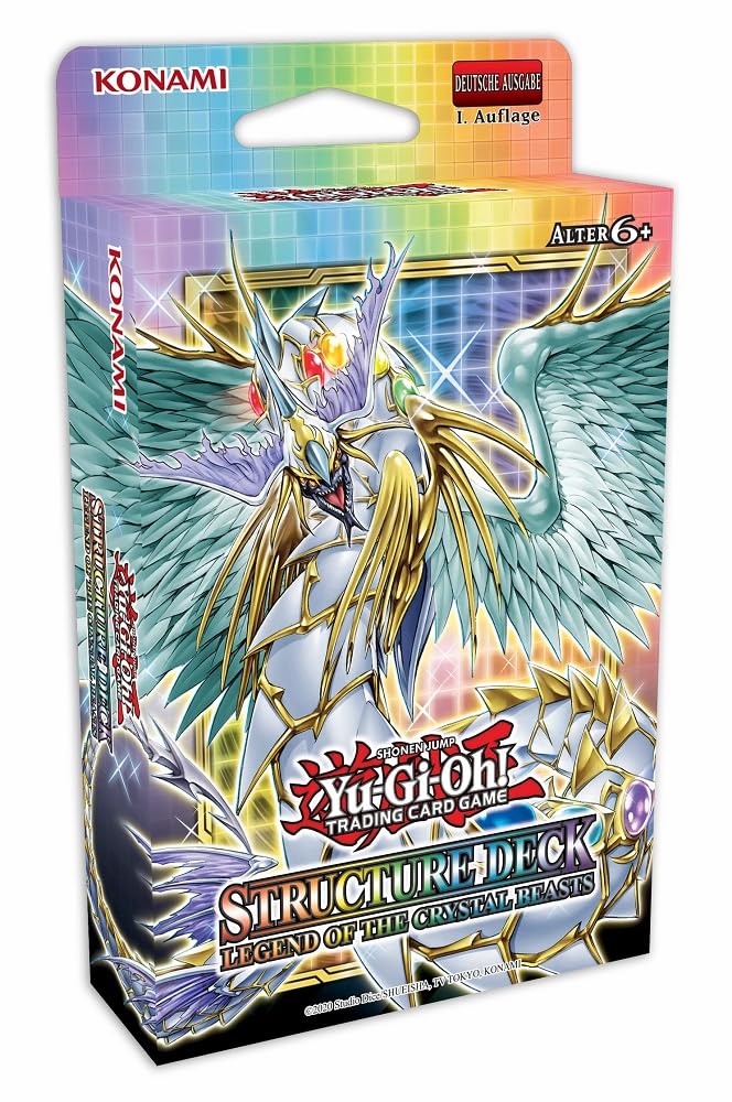 Yu-Gi-Oh Trading Card Game Structure Deck Legend of The Crystal Beasts - 1st Edition - German Edition