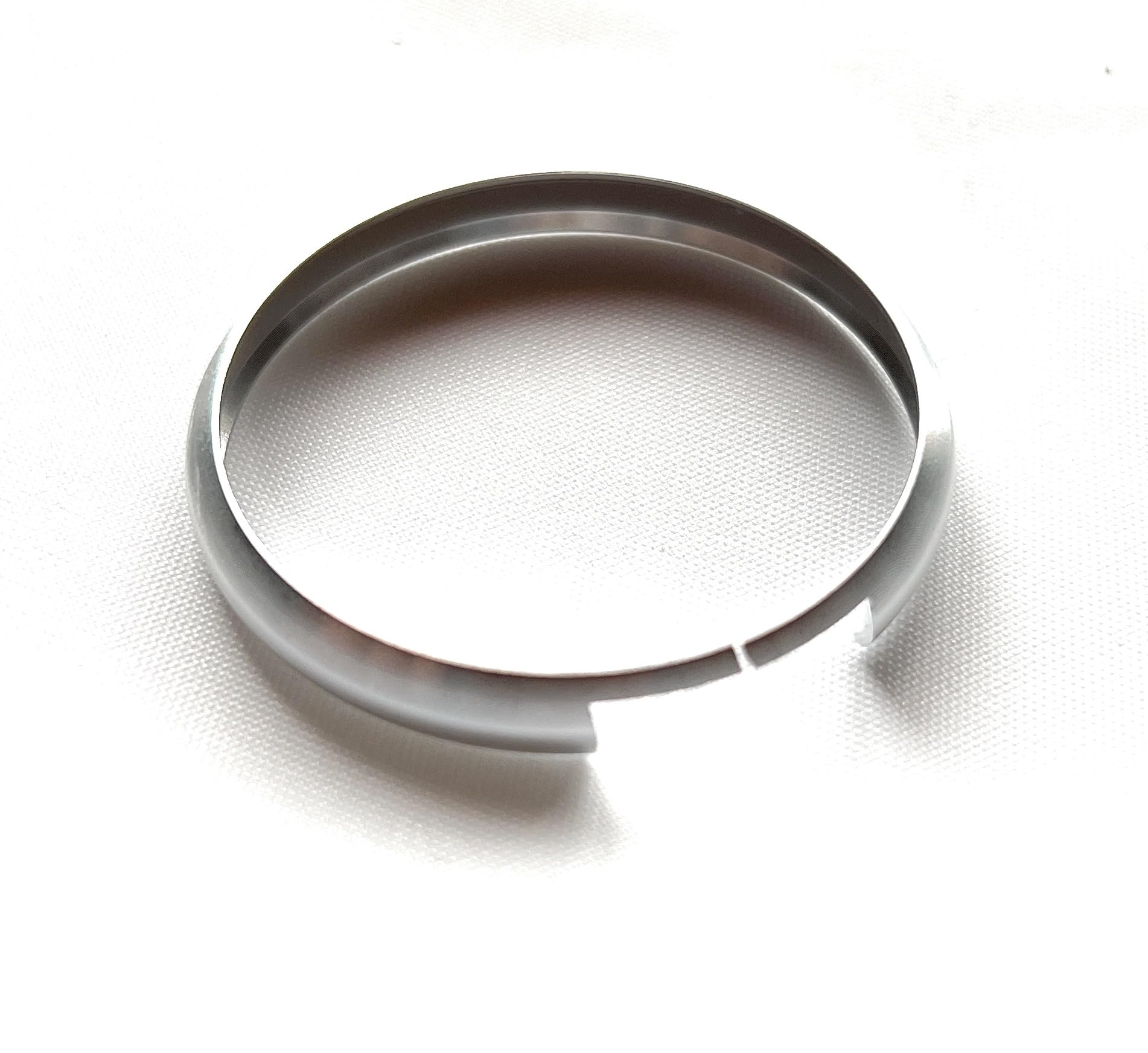 Automobile Locksmith Silver Key Ring Metal Trim Surround Mini cooper S D one clubman countryman remote key fob