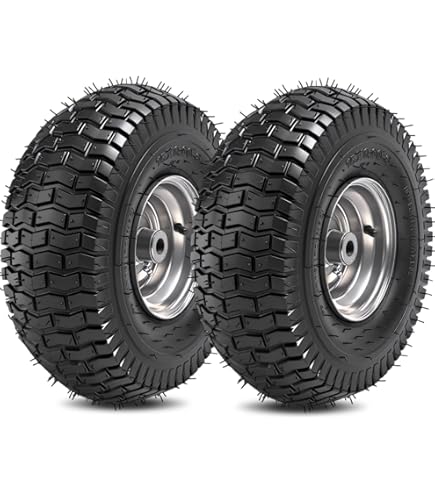 Amazon.com: 15x6.00-6 Lawn Mower Tire and Wheel Front Tire