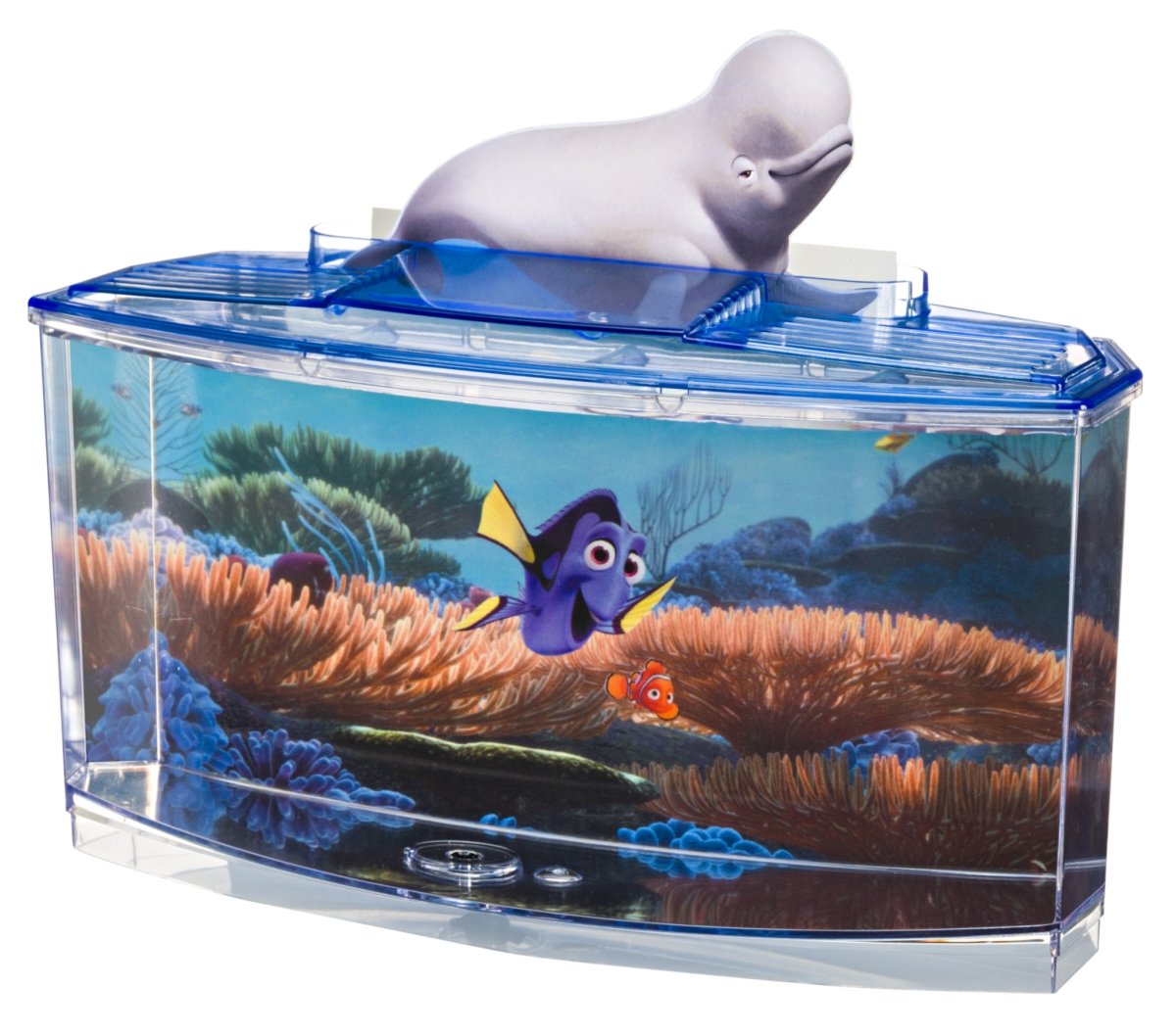 Penn-Plax Finding Dory Betta Tank Kit | 0.5 Gallon Size | Includes to Set-up
