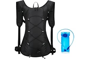 SormGuum Hydration Backpack Pack with 2L Water Bladder Lightweight Running Vest Bag for Hiking Cycling Climbing Jogging