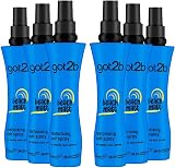 Schwarzkopf got2b Beach Matt Salt Spray 200ml 6 Pack