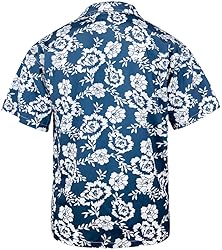 AINIKO Men's Short Sleeve Hawaiian Shirt Quick Dry