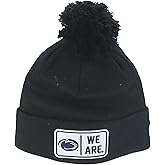 Penn State Nittany Lions NCAA Officially Licensed Pom Beanie Patch Defer Black