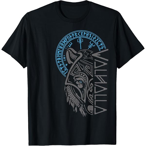 T-shirt Viking Bear Warrior Odin - Motif Runes Et Boussole Nordique - Tailles S à 4XL - Neuf Avec étiquette