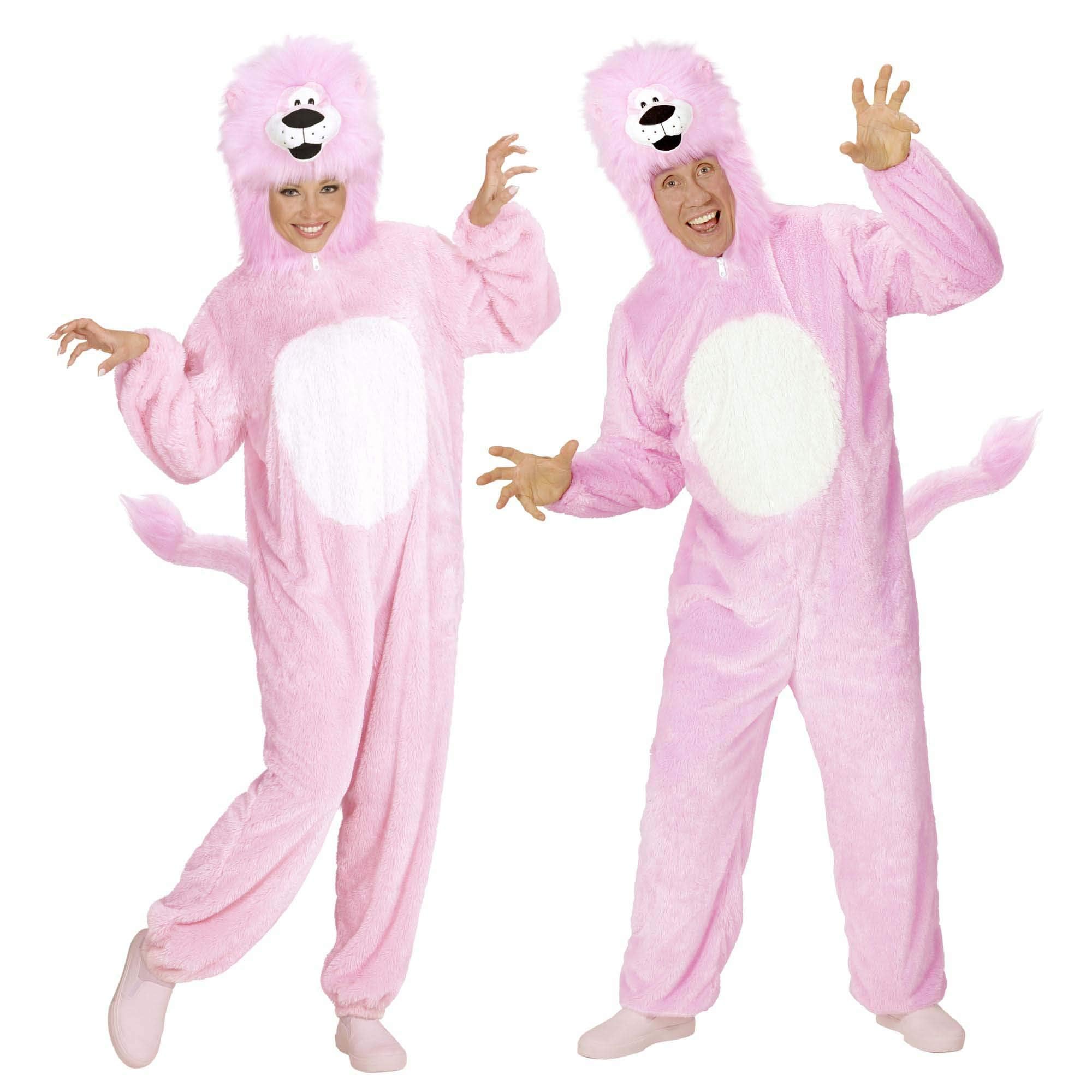 Widmann 'Lion 97149 Adult Costume, Pink, Medium