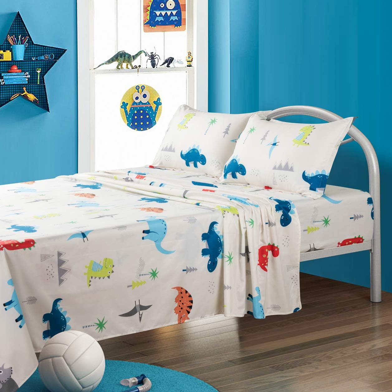 dinosaur sheet set full