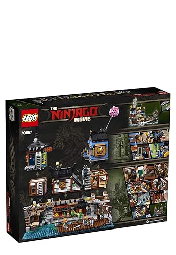 THE LEGO NINJAGO MOVIE NINJAGO City Docks 70657 Building Kit (3553