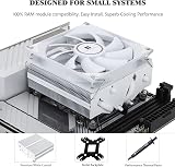 Thermalright AXP90-X53 White Low Profile CPU Cooler 53mm ITX AM4 AM5 Intel LGA view 4