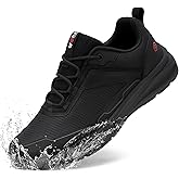 LARNMERN Men Non Slip Shoes Work Slip Resistant Food Service Kitchen Chef Shoe Restaurant and Hospital para Hombre Black