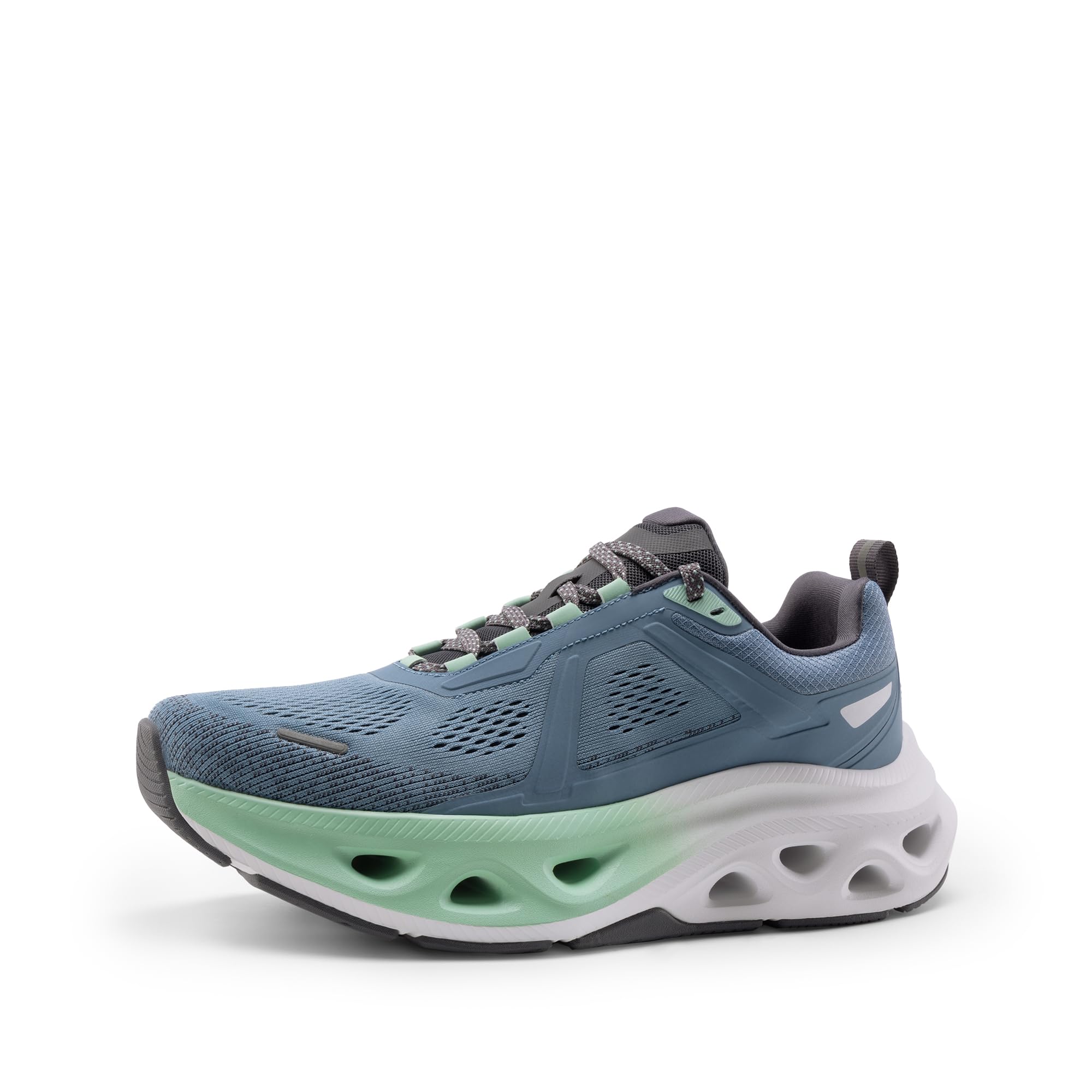 Photo 1 of NORTIV 8 Men's Comfortable Walking Shoes MovePropel Athletic Breathable Gym Workout Tennis Jogging Cross Training Non Slip Fashion Running Sneakers,Size 7.5,Blue,SNWS247M