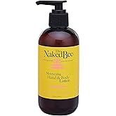 The Naked Bee Nourishing Body Lotion for All Skin Types(8 fl oz) Moisture Replenishing Lotion for Dry Skin with Grapefruit Blossom Honey