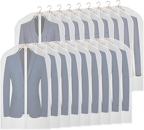 Clear garment bags amazon Clearance