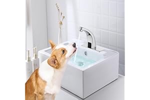 HALO SANITARY Commercial Automatic Touchless Sensor Bathroom Faucet,Motion Activated Hands Free Kitchen Sink TapCEC Watersense with Hole Cover Deck Plate, Chrome