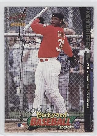 Amazon Com Ken Griffey Jr Baseball Card 2000 Pacific Humongous