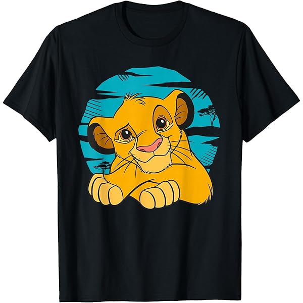 Amazon.com: Disney The Lion King Young Simba Resting Blue