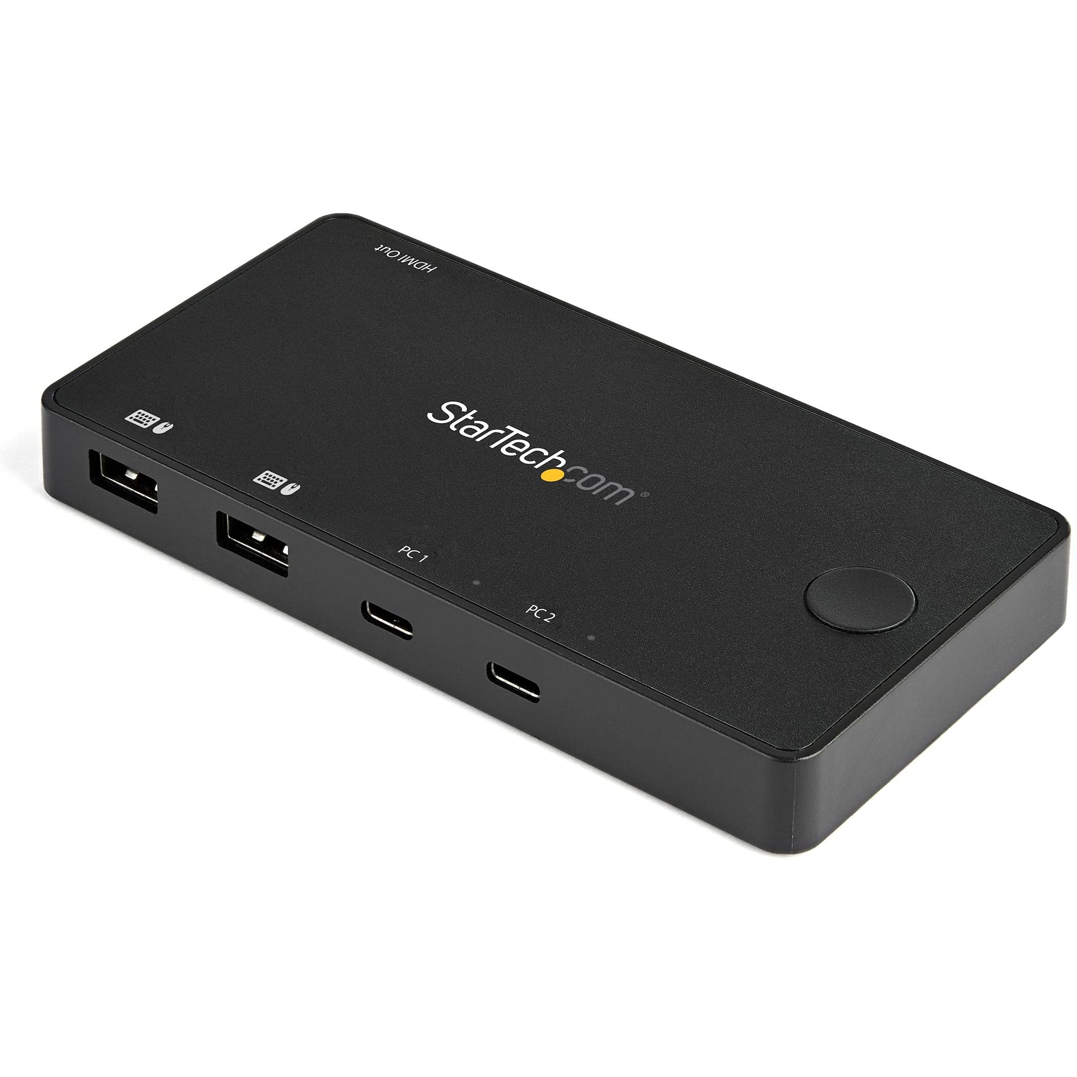 Startech.Com 2 Port Usb C Kvm Switch 4K Hdmi Usb C