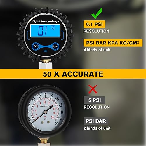 yon Diesel Compression Tester BETOOLL 8pcs Compression Tester
