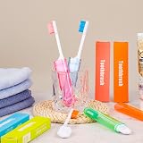 Xinzistar 4-Piece Portable Folding Travel Toothbrush Set for All Ages view 5